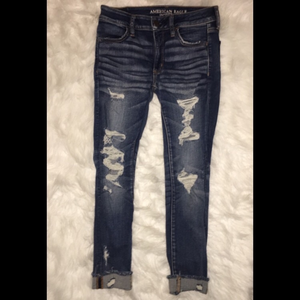 American eagle cropped jeans NWOT